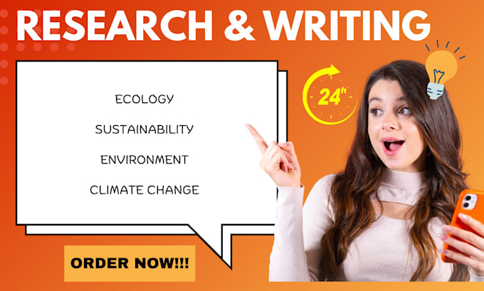 write on ecology, sustainability, environment, and climate change