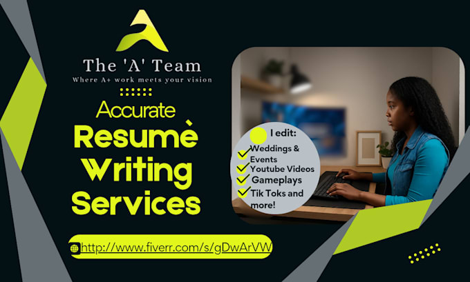 write your formal resume