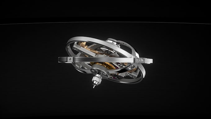 do 3d watch animation video ads 3d watch rendering 3d cgi watch model design