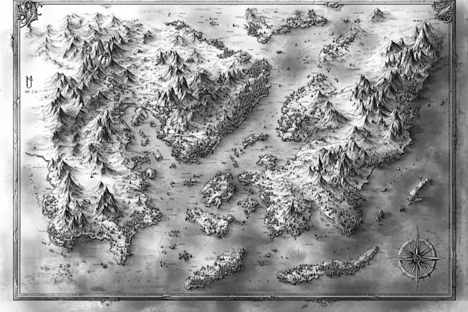 do a  fantasy dnd map