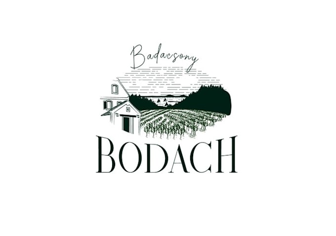 design organic winery microbrewery guesthouse logo