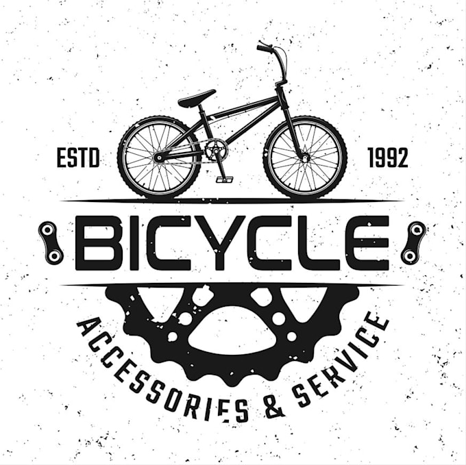 do awesome high quality bicycle logo