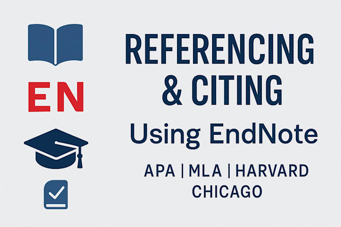 create accurate citations and references using endnote in any referencing style
