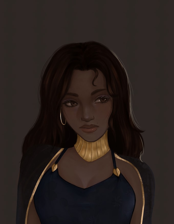 draw a character or self portrait in my style
