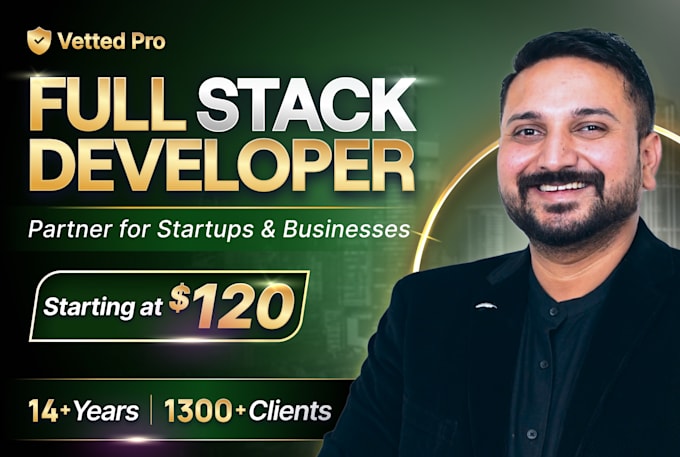 be full stack web developer custom ai website development full stack developer