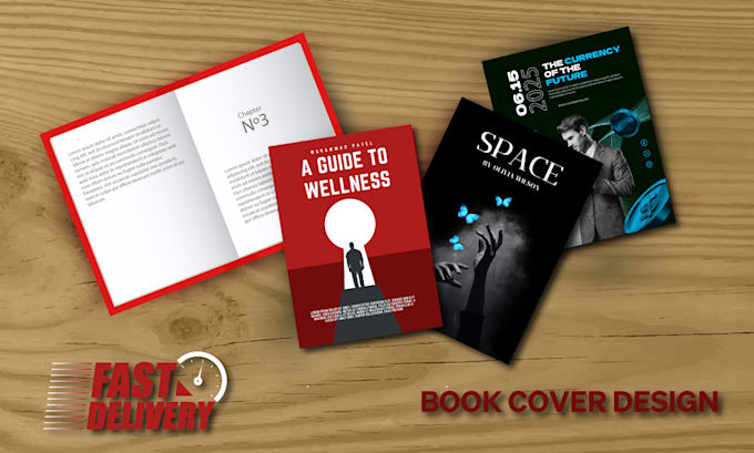 create modern kindle ebook cover or book cover design