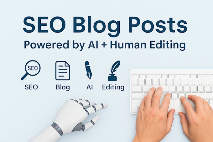 write ai powered blog posts with expert human editing