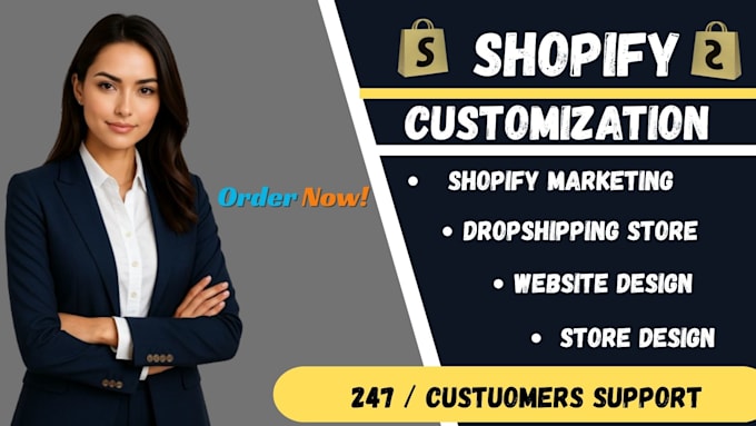 build shopify store design dropshipping store redesign shopify website design