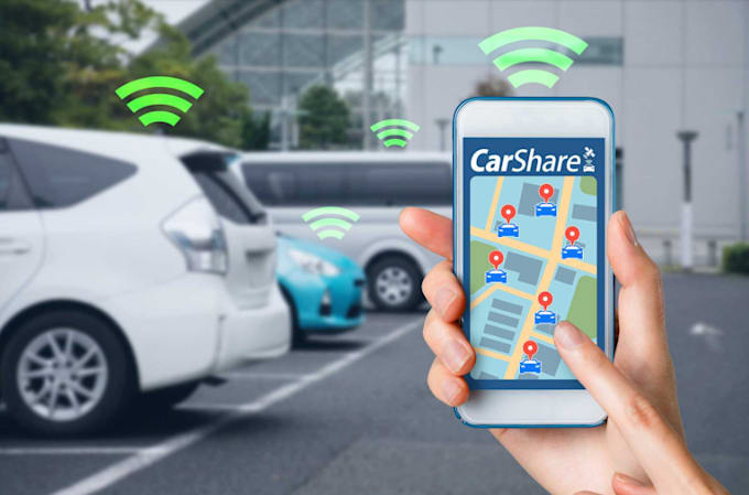 develop ridesharing app, carpooling, car rental app, lyft indrive uber clone app