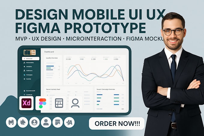 Design mobile ui ux figma prototype mvp ux design microinteraction ...