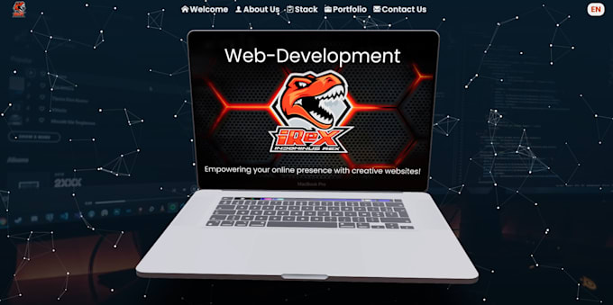 design and develop a professional responsive landing page with react