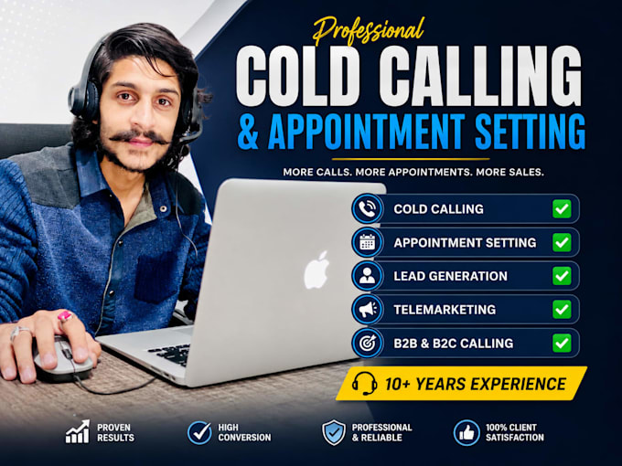 do cold calling and set appointments for you
