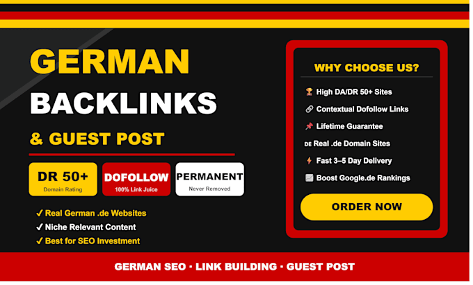publish guest post for dofollow german backlinks on high DR authority websites