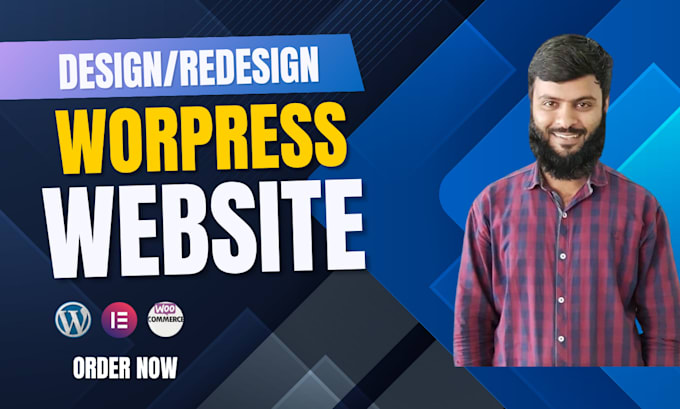 build or rebuild wordpress website