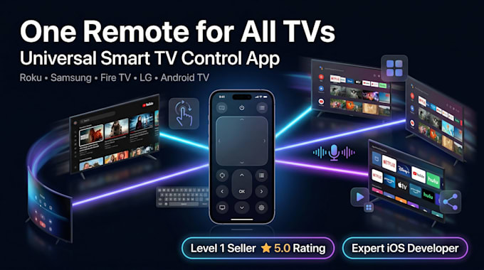 build universal tv remote app in swift or swiftui