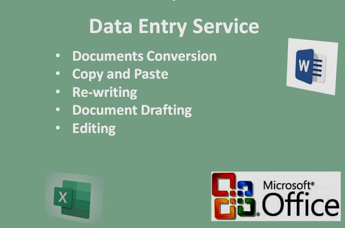 do excel, ms office, editing, and document conversions