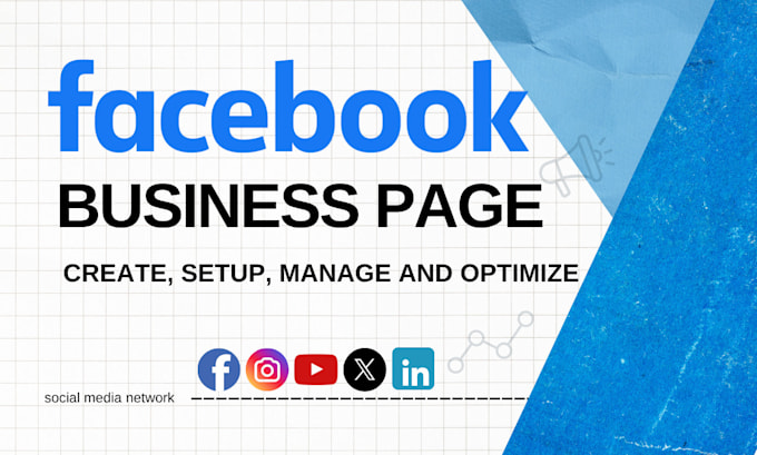 create, fix or optimize facebook business page or fan page