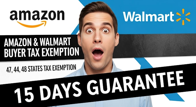 do amazon walmart sales tax exemption without llc