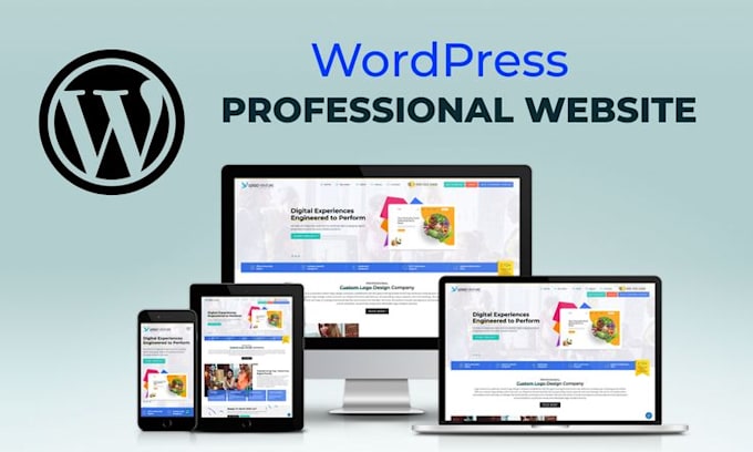 create wordpress website design and development