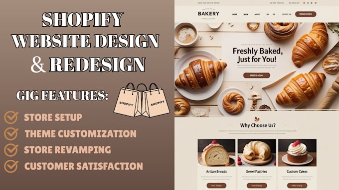 design or redesign a high converting shopify store that drives sales