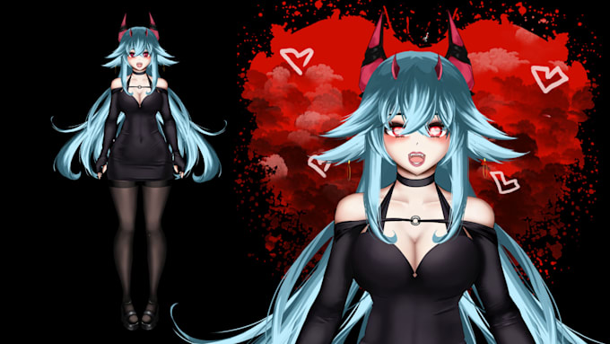 design and rig your live2d vtuber model