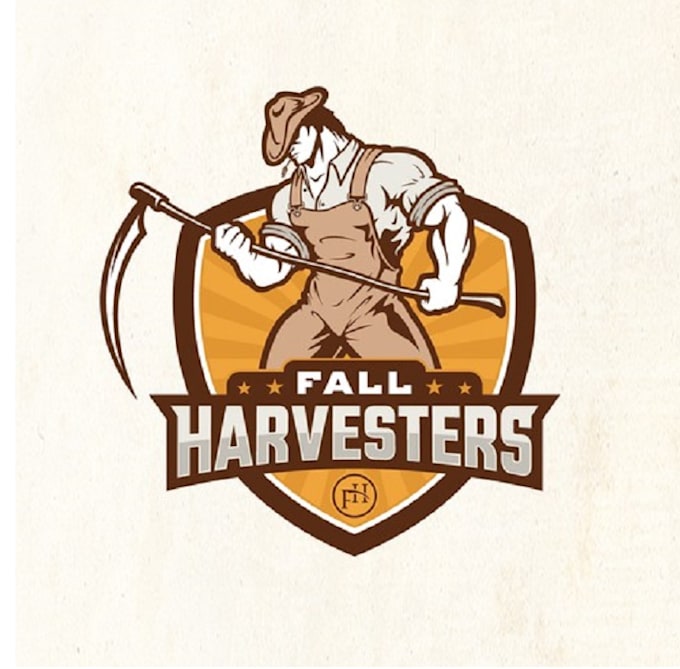 design cartoon rural wrestling club logo