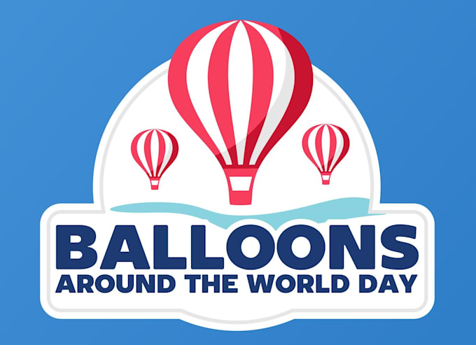 design modern awesome balloon logo