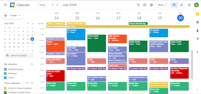 Manage your email inbox and calendar professionally by Botlhales | Fiverr