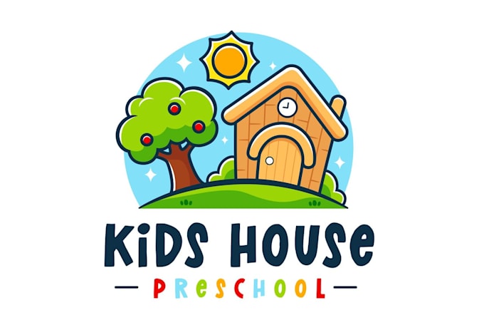 design a professional modern daycare logo