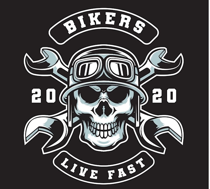 design wonderful luxury skull logo in very short time