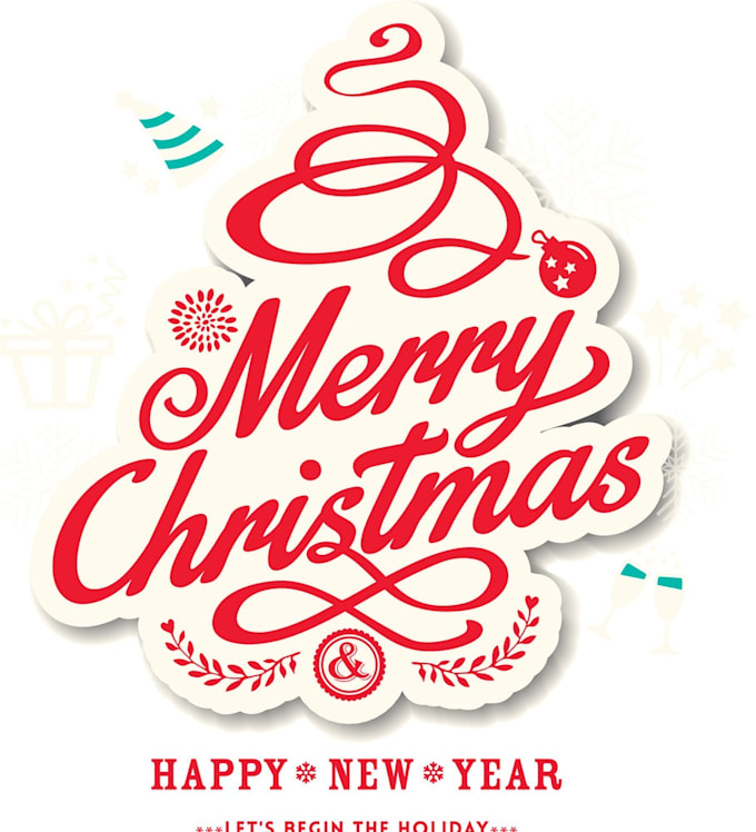 create minimalist and gorgeous christmas logo design