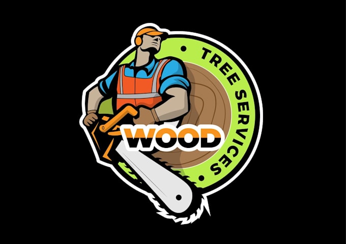 do create graceful tree service logo