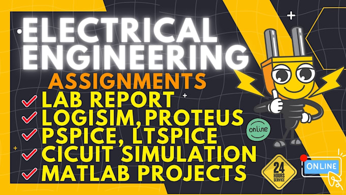 do electrical engineering matlab simulink,pspice,ltspice,multisim,vivado tasks