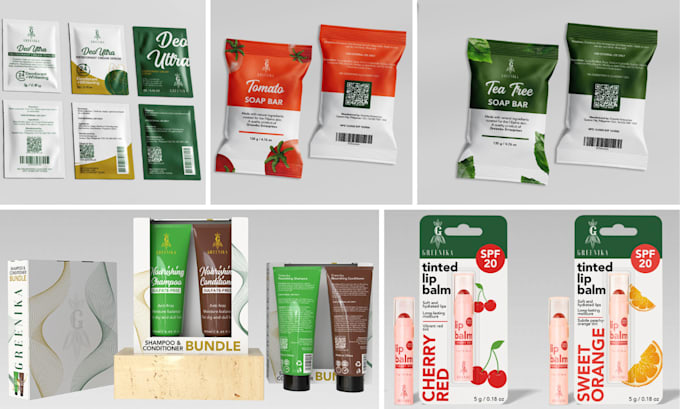 design a custom product packaging and label design