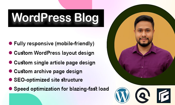 build a wordpress blog that is SEO friendly and fast