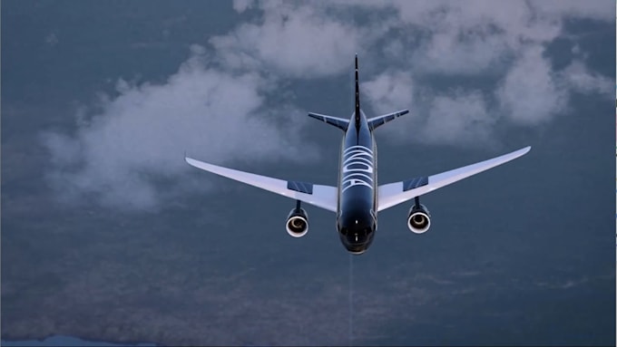 create realistic 3d airplane animation, aircraft modeling and rendering
