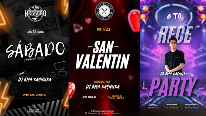diseñaré flyers profesionales y creativos