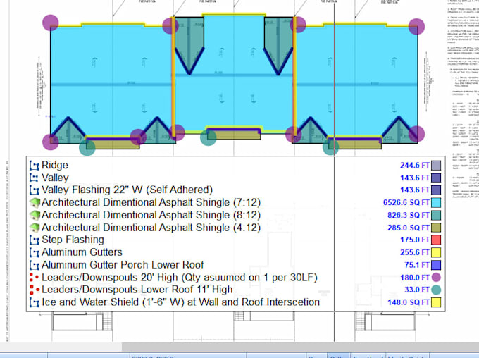 do roofing, siding and stucco material take off and cost estimation