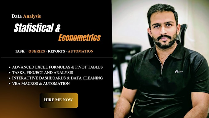 do help with assignments, excel statistical data analysis, tasks, econometrics