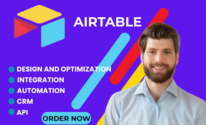 build your airtable databases ,be your airtable expert, airtable automation
