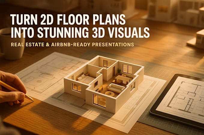 convert your 2d floor plan into a stunning 3d visualization