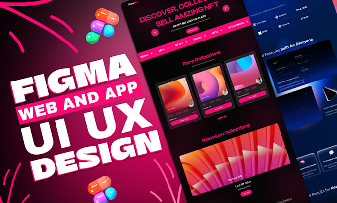Do figma website ui ux design and mobile app design figma by Kashif ...