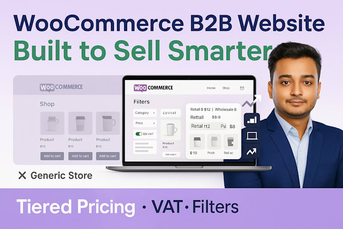build a high converting woocommerce b2b or wholesale ecommerce website
