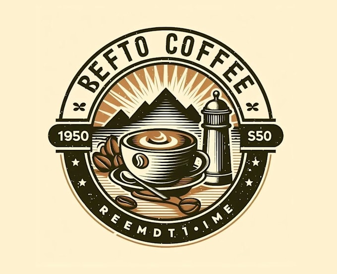 design high quality restaurant coffee mascot logo with creative concepts