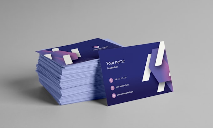 design a professional and unique business card