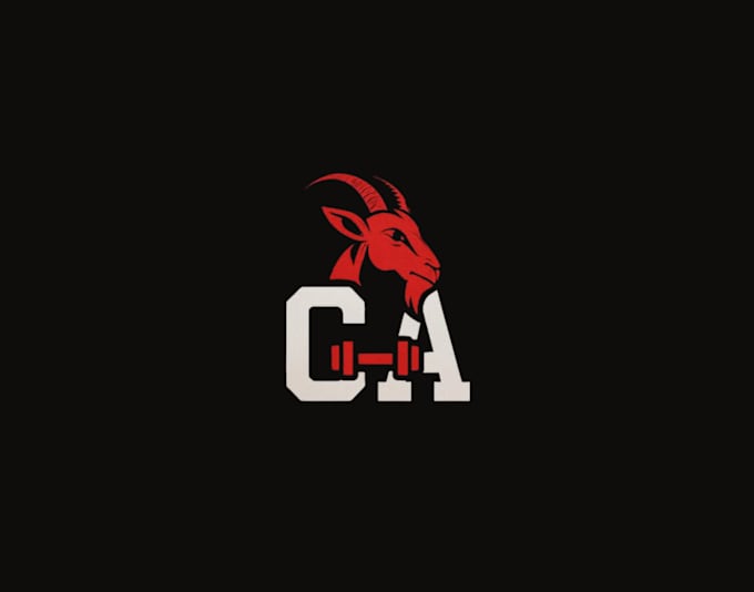 design creative goat logo for dairy, meat, or organic brands