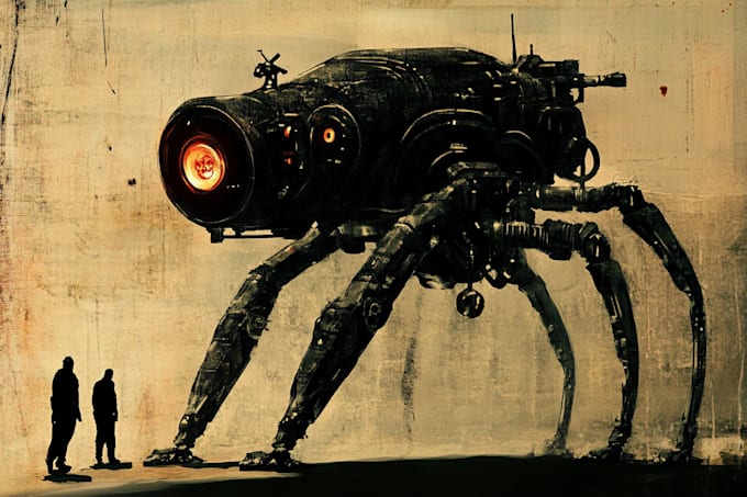 make a warhammer illustration