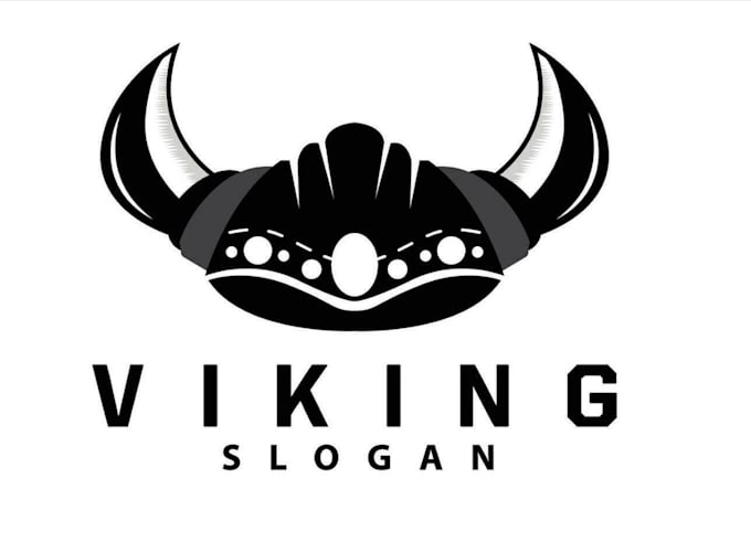 do make an modern viking mascot logo