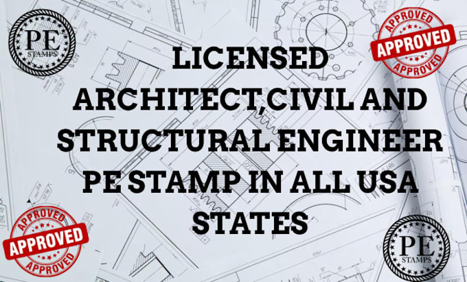 certified architect, civil structural engineer, pe stamp in nebraska, oregon