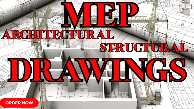 Do floor plan, mep drawing and stamp for architectural and engineering ...